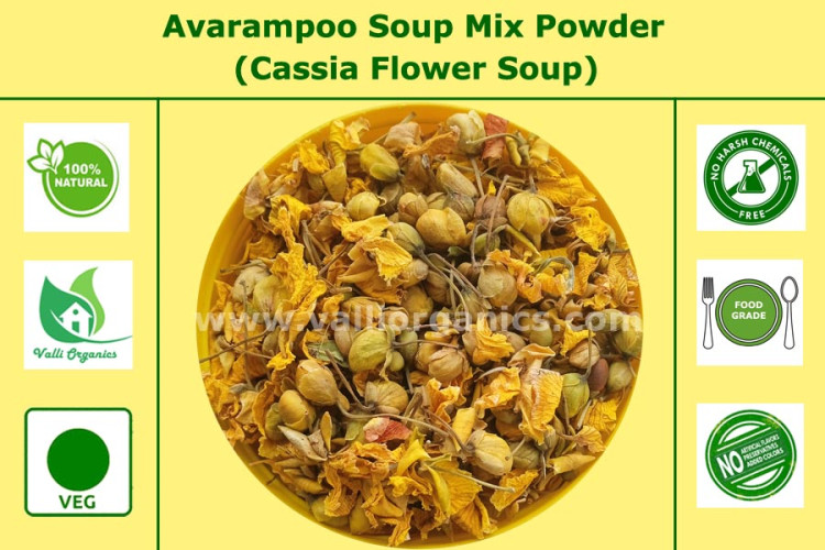 Avarampoo | Senna Soup Mix Powder 100gm Avarampoo | Senna Soup Mix Powder 100gm