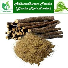 Adhimadhuram Powder | Jethimadh | Mulethi | Licorice Roots | Glycyrrhiza Glabra 100gm
