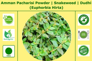 Amman Pacharisi Powder | Snake Weed | Dudhi | Achchedida | Akkigida | Euphorbia Hirta 100gm