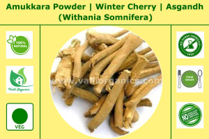 Amukkara Powder| Ashwagandha | Winter Cherry | Asvagandha | Withania Somnifera 100gm