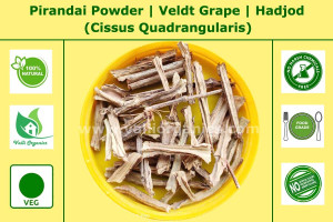 Pirandai Powder | Veldt Grape | Hadjod | Mangarahalli | Cissus Quadrangularis 100gm