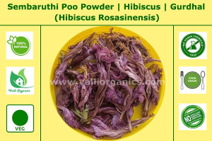 Sembaruthi Poo Powder | Hibiscus | Dasavala Huvu | Hibiscus Rosasinensis 100gm