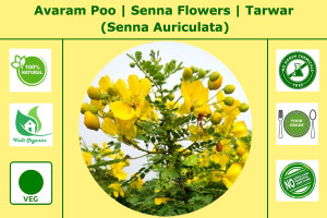 Avaram Poo | Tanner Cassia | Tarwar | Tangedi | Tagedu | Senna Auriculata 100gm