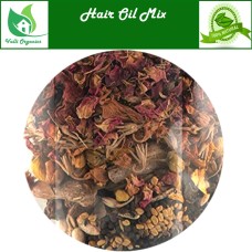 Herbal Hair Oil Mix Pack | Hair Oil Raw Materials | Pack of Herbal Ingredients 100gm