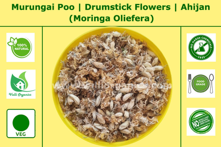 Murungai Poo | Drumstick Flower | Mochakamu | Munaga | Moringa Oliefera 50gm Murungai Poo | Drumstick Flower | Mochakamu | Munaga | Moringa Oliefera 50gm