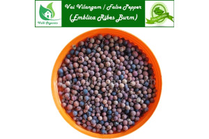 Vai Vilangam | False Pepper | Vaividang | Vayu Vilanga | Emblica Ribes Burm 100gm