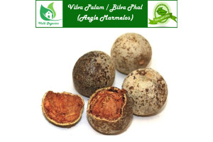 Vilva Fruit Dry | Bael | Bela Phal | Sriphal | Bilva | Koovalam | Aegle Marmelos 100gm